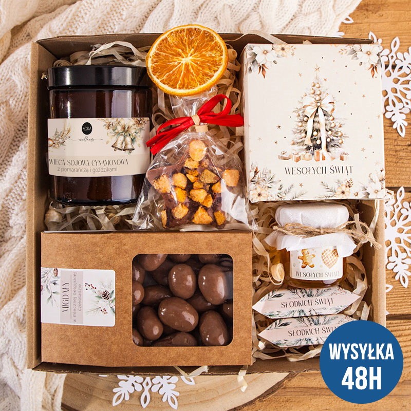 Świąteczne kosze prezentowe